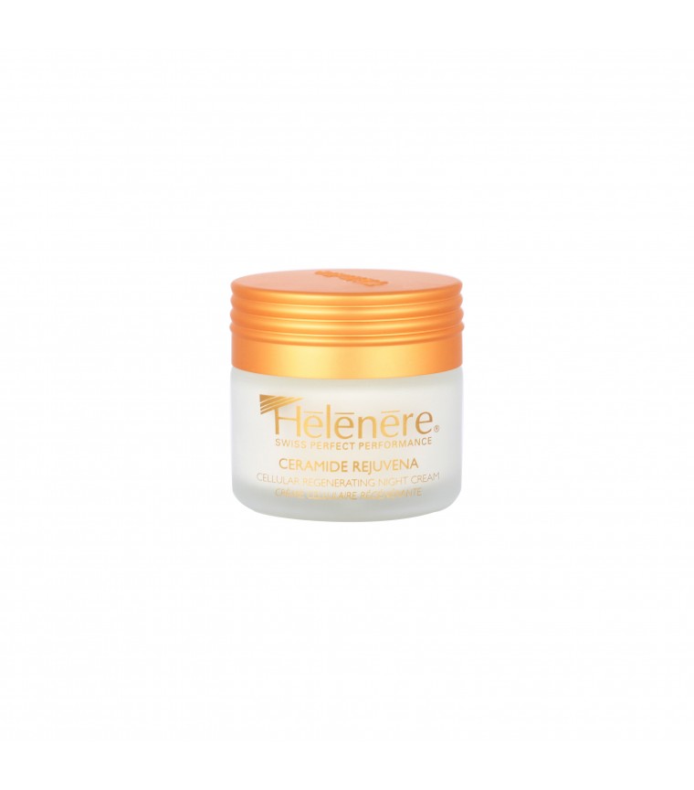CERAMIDE REJUVENA NIGHT CREAM (L603) : Rich and nourishing cellular night cream enriched with ceramide. In ensures comfort and suppleness to the skin while toning and regenerating it. To apply very evening on perfectly cleansed face and neck; it can be used as an intensive treatment after the application of Bio-Serum.