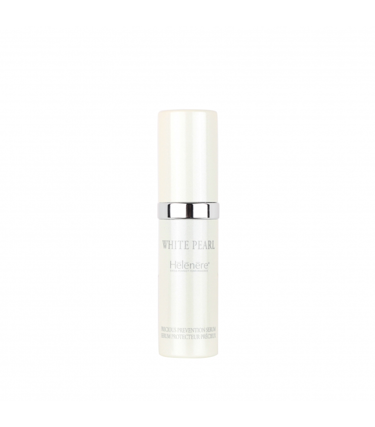 WHITE PEARL PRECIOUS PREVENTION SERUM (WP101): <br />The WHITE PEARL Precious Prevention Serum penetrates the skin’s surface, protecting, moisturizing and revitalizing as it works its wonders.